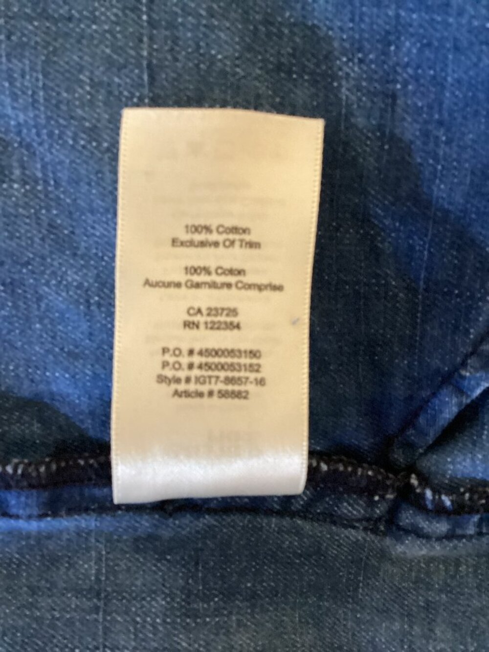 Wilfred Free Aritzia Midi Denim Jumper Dress Blue Size L - Picture 5 of 9